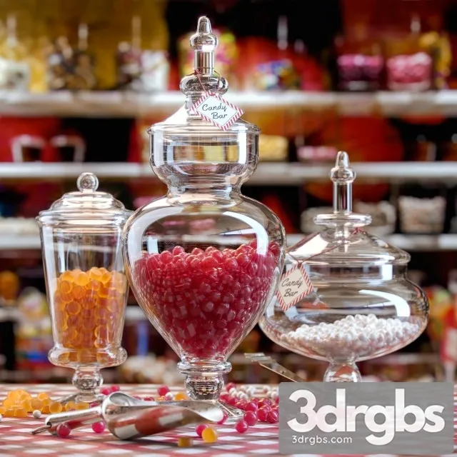 013 Candy 3D Model Free