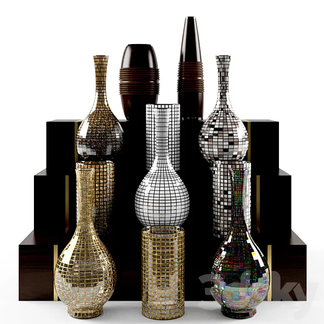 026 CHECKER VASE 3DModel
