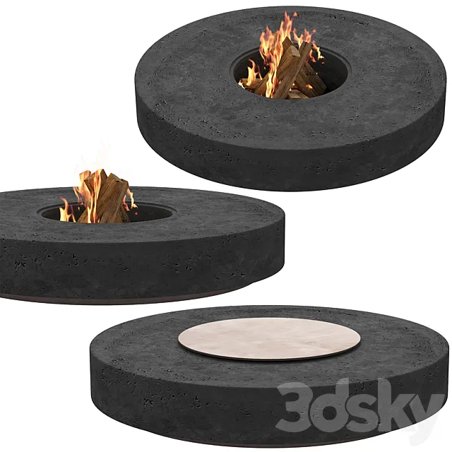 035_Travertine BBQ Dark 00 Free Download
