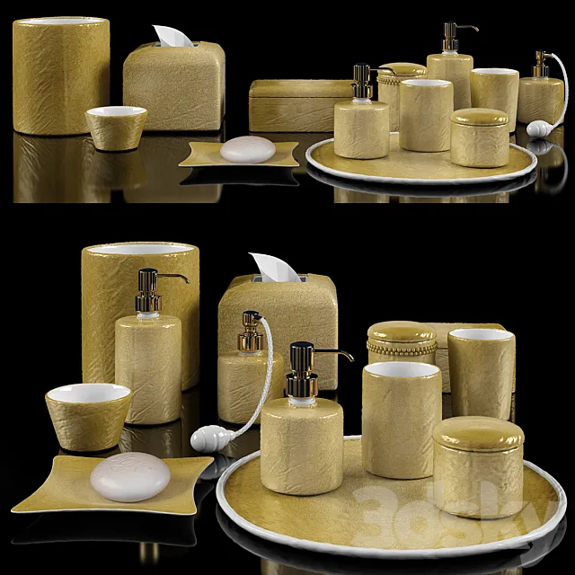 052 BATHROOM ACCESSORY 3D Model