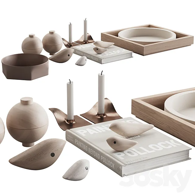 077 Living decor set NEUTRAL BIRDS 00 Free Download
