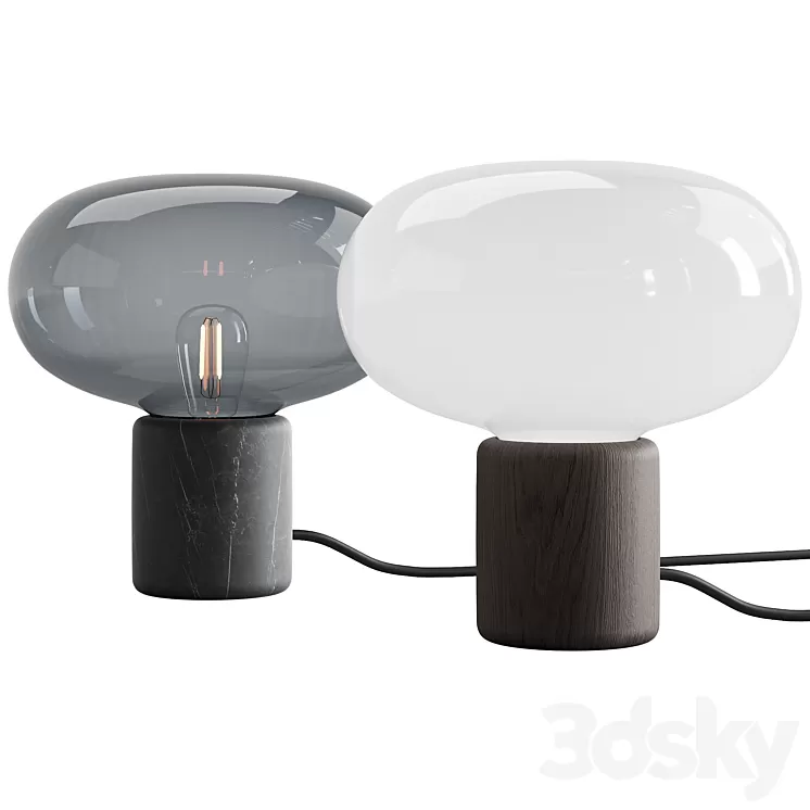 080 Karl Johan Table Lamp 00 3D Model Free