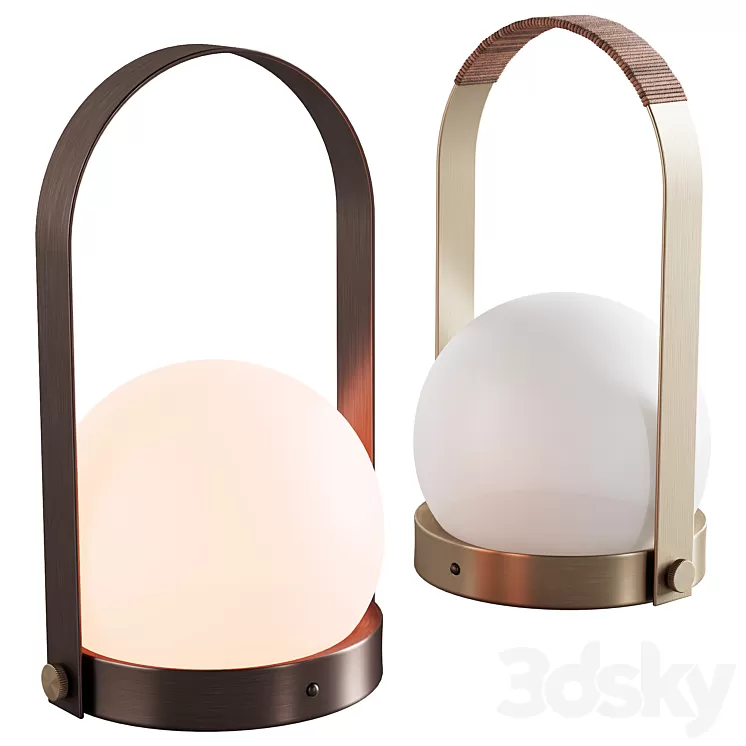 083 MENU Carrie LED Lamp LEATHER 00 3D Model Free