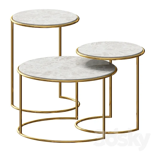 10-modern-coffee-tables 3DModel