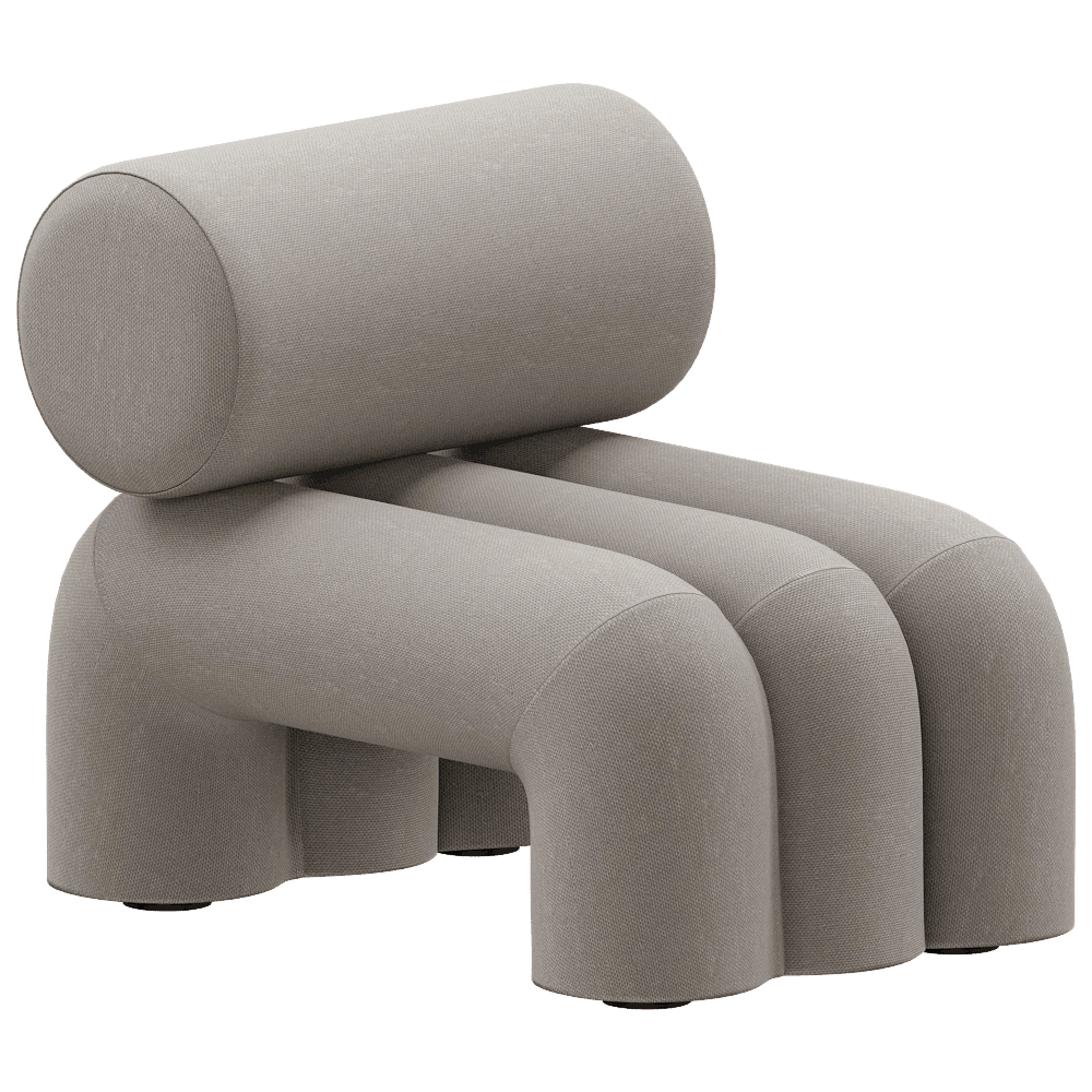 101 Copenhagen - Armchair FOKU 3D Model