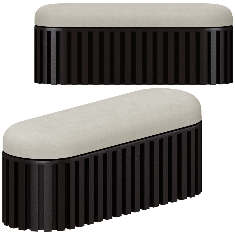 101 Copenhagen - Bench Tribu Coffee 3D Model