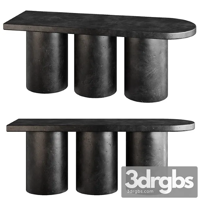 101 Copenhagen Big Foot Bench Coffee Table 3D Model Free