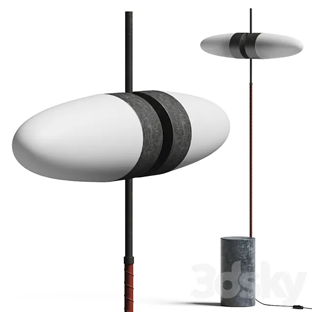 101 Copenhagen Bull Floor Lamp 3D Model