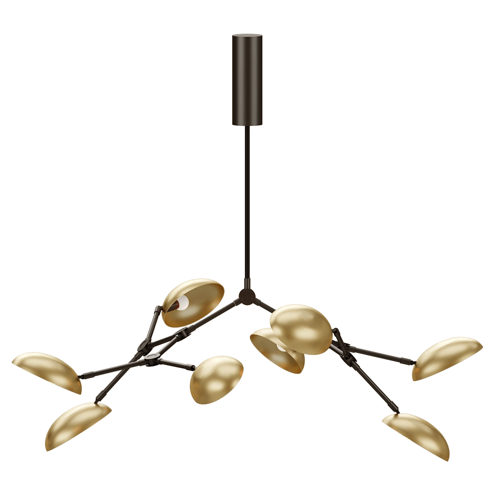 101 Copenhagen - Chandelier Drop Mini - Brass 3D Model