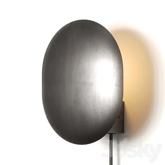 101 Copenhagen Clam Wall Lamp 3D Model