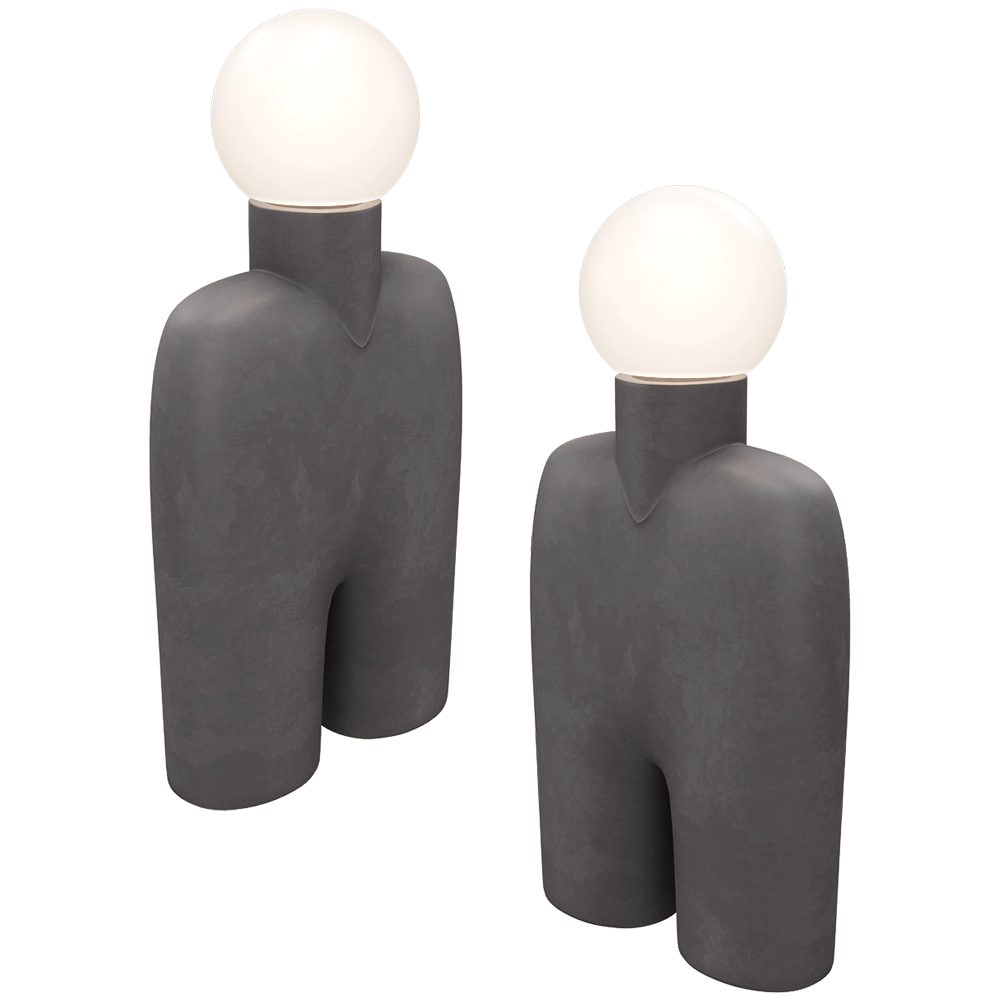 101 Copenhagen - Cobra Table Lamp - Dark Grey 3D Model