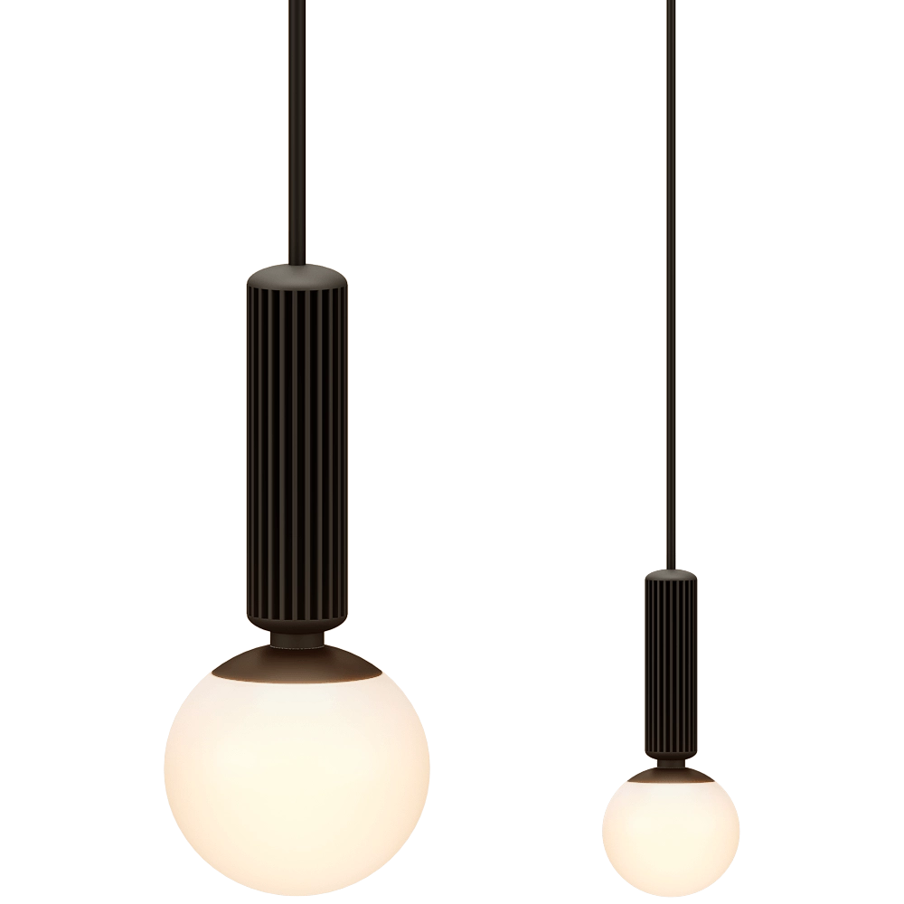 101 Copenhagen - Pendant lamp Bronze 3D Model