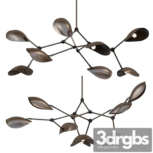 101 Copenhagen Stingray Chandelier 2 3D Model Free
