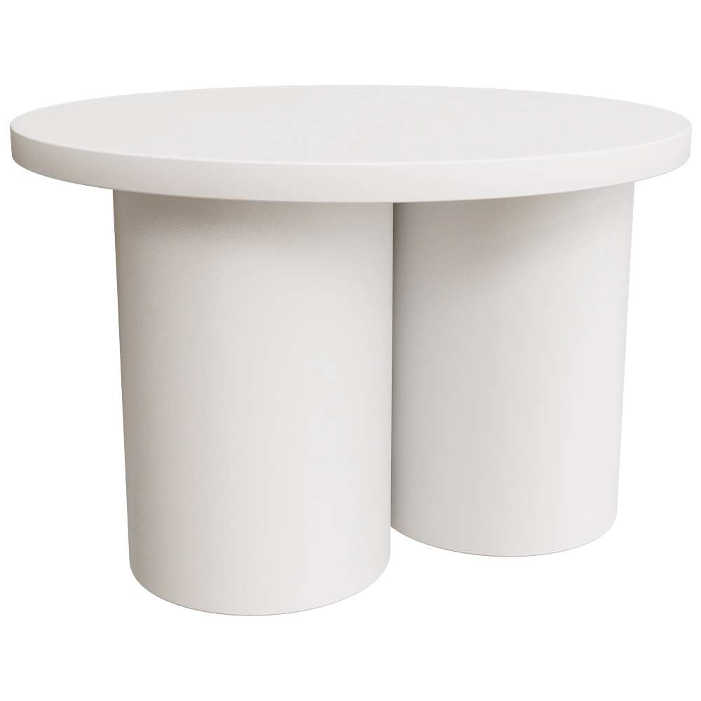101 Copenhagen - Table Big foot low 3D Model