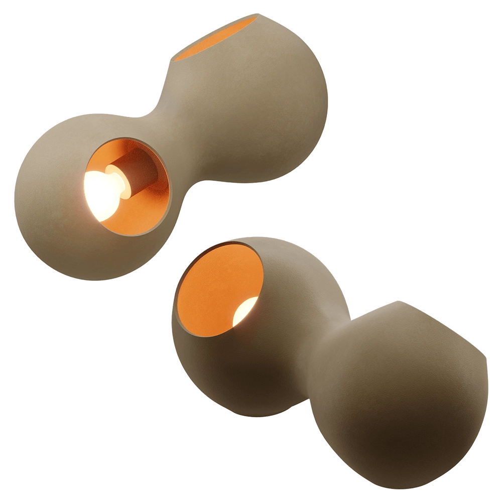 101 Copenhagen - Table lamp Le Deux  - Sand 3D Model