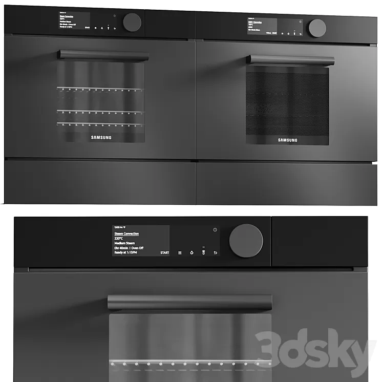 102 SAMSUNG Infinite Range Oven and Microwave 3D Model Free