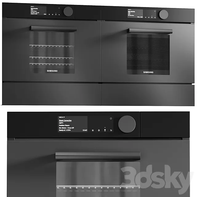 102 SAMSUNG Infinite Range Oven and Microwave 3DModel