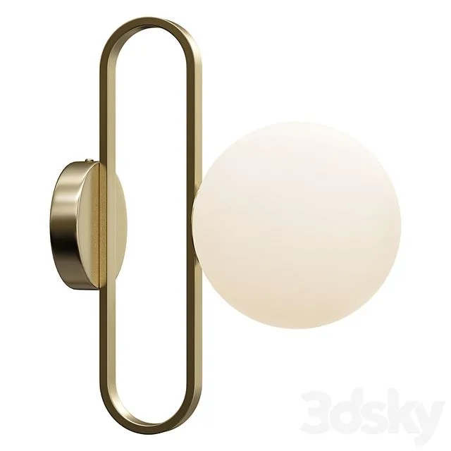 102206-26 wall lamp 3D Model