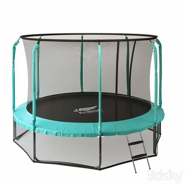 12 ft trampoline EclipseSpace 3D Model