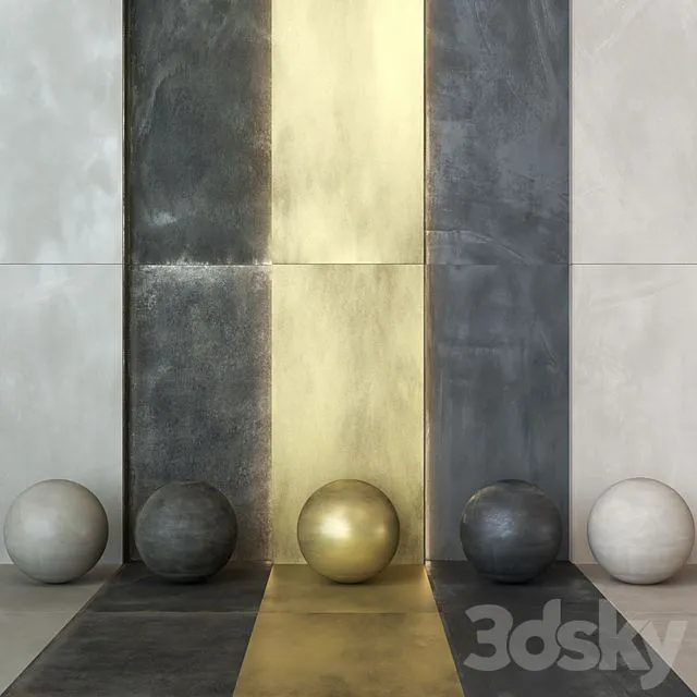 13 in 1 Italon Continuum Pack Textures - vol 1 3D Model