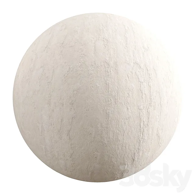 13 Plaster - Grande concrete White 3D Model