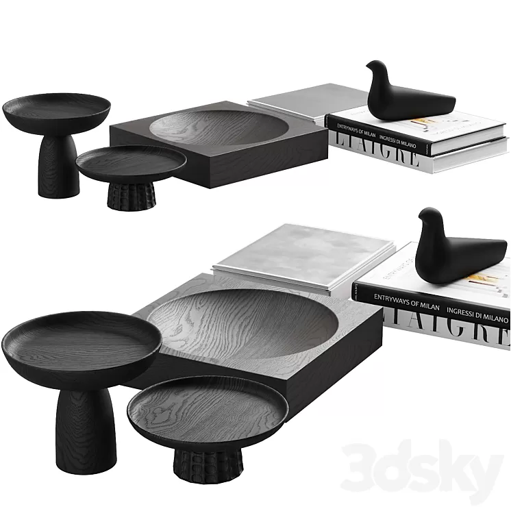 161 decorative set 034 conrad vitra liaigre 00 3D Model Free