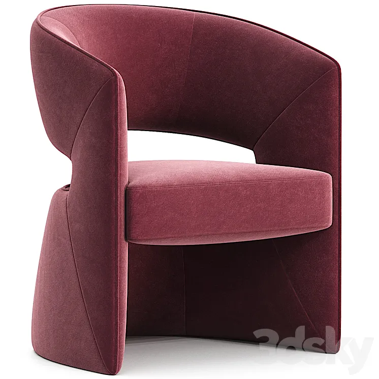 1728 chair by Tecni Nova 3D Model Free