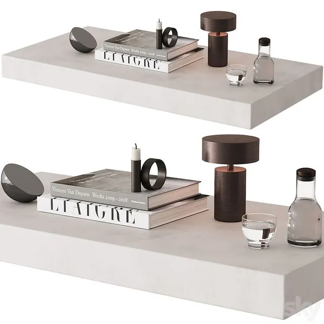 174 Decorative Set 035 Menu Liaigre Vincent 3D Model