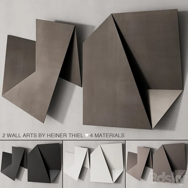 180 other decoration 04 decorative wall art 04 3D Model