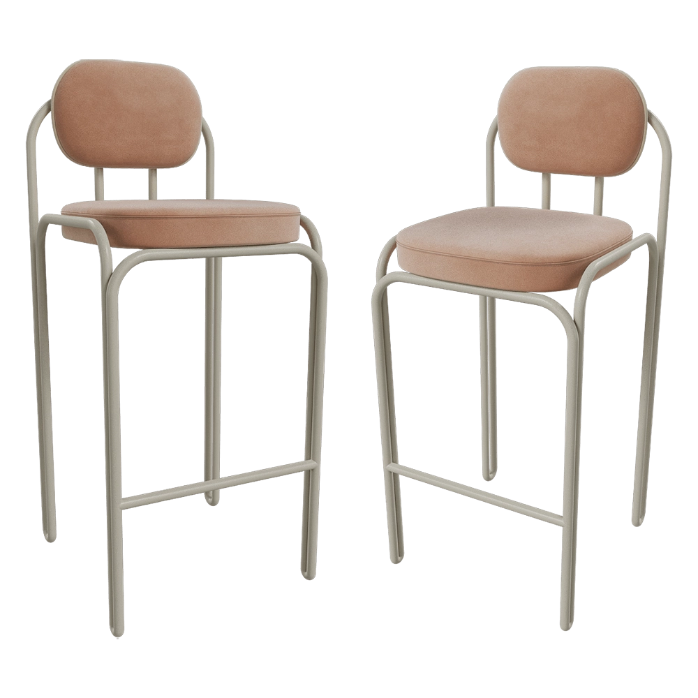 19.17.design - Semi-barstool Tyanuchka 3D Model