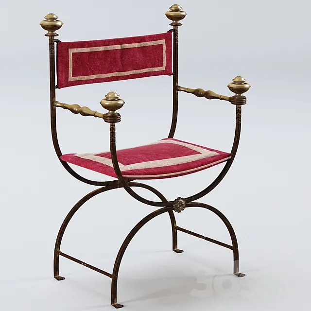 19 century chair 3D Model