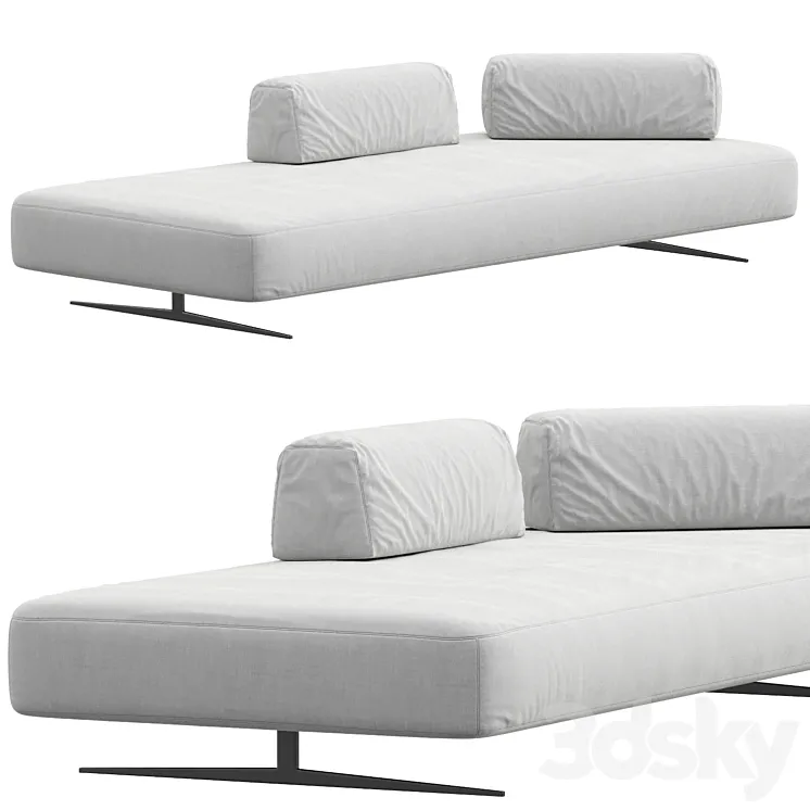 1917 sofa By Lago design 3D Model Free