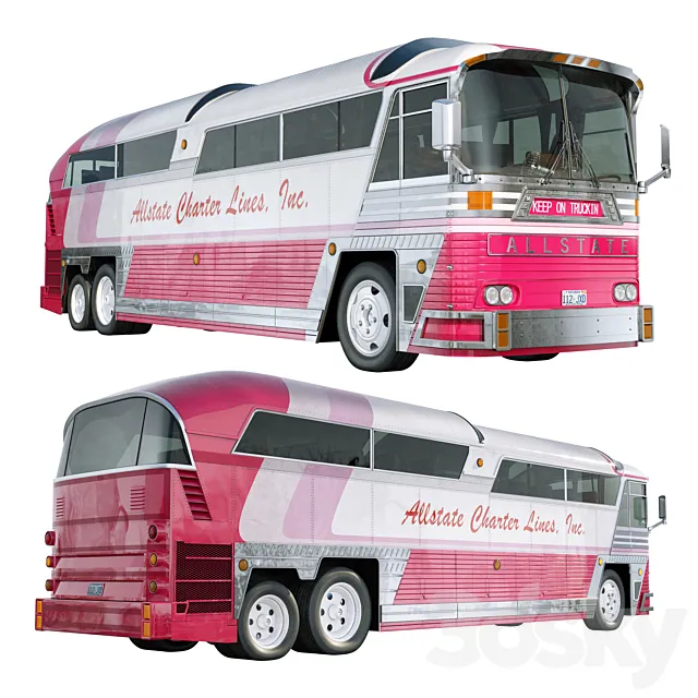 1969 MCI MC6 “Supercrusier” 3DModel