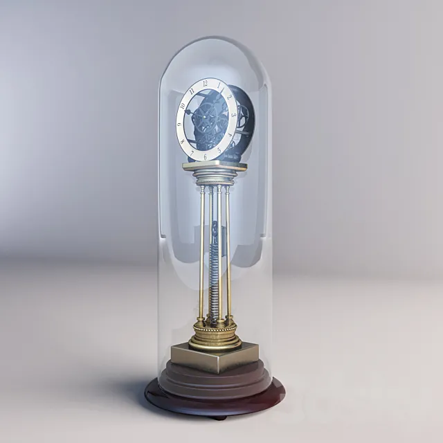 19th C. French Column Spring 3D Model