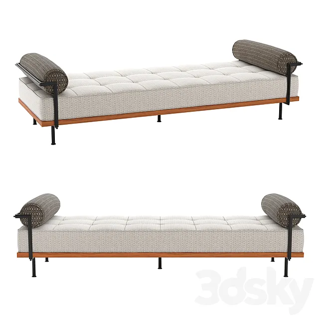 1st Dibs Bespoke Double Daybed P Tendercool 3DModel