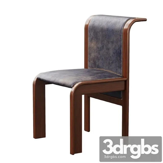 1st Dibs Restaurant Leather Vintage Chair 3D Model Free