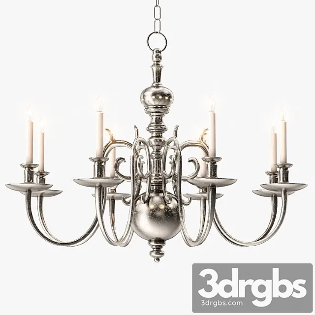 1stdibs 18th Century Style Two Tier Chandelier 3D Model Download