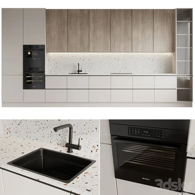 2 Kitchen 2 3D Model