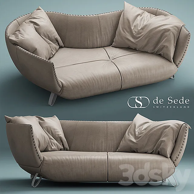 2 Sofa desede DS-102 3DModel
