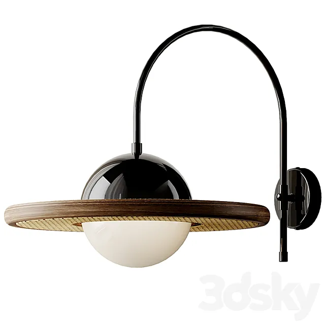 21st Century Adjustable Glass Sconce from Merve Kahraman 3DModel