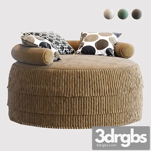 21st century beth armchairl cotton velvet