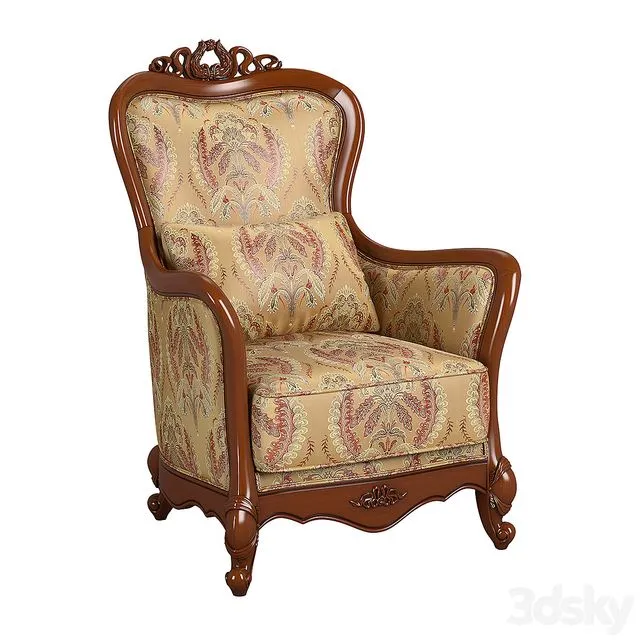 2607600F_230_1_Carpenter_Sofa_chair_A_750x850x1110 3D Model
