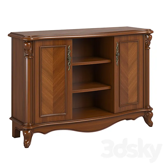 2612300_230_1_Carpenter_Small_TV_cabinet_1180x380x800 3D Model