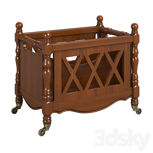 2612400_230_1_Carpenter_Newspaper_rack_530x360x465 3D Model