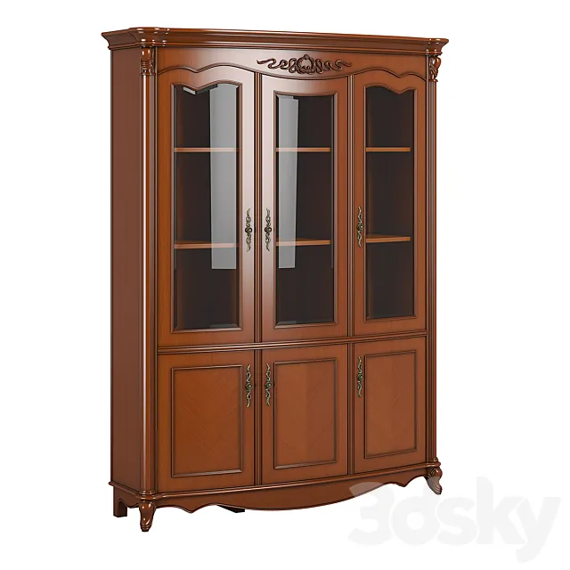 2619300_230_1_Carpenter_Bookcase_3_D_1660x480x2150 3D Model