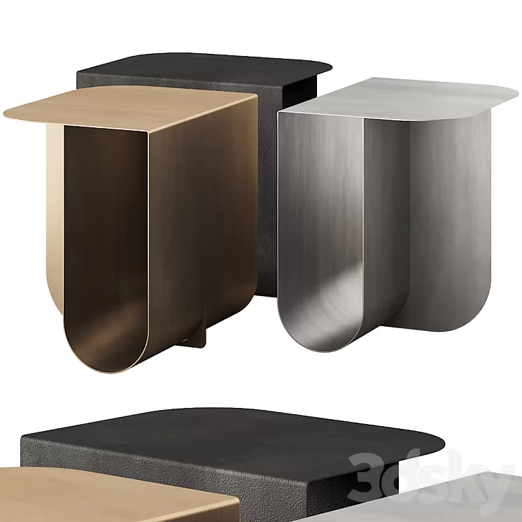 265 Mass side table by Northern 00 3D Model Free