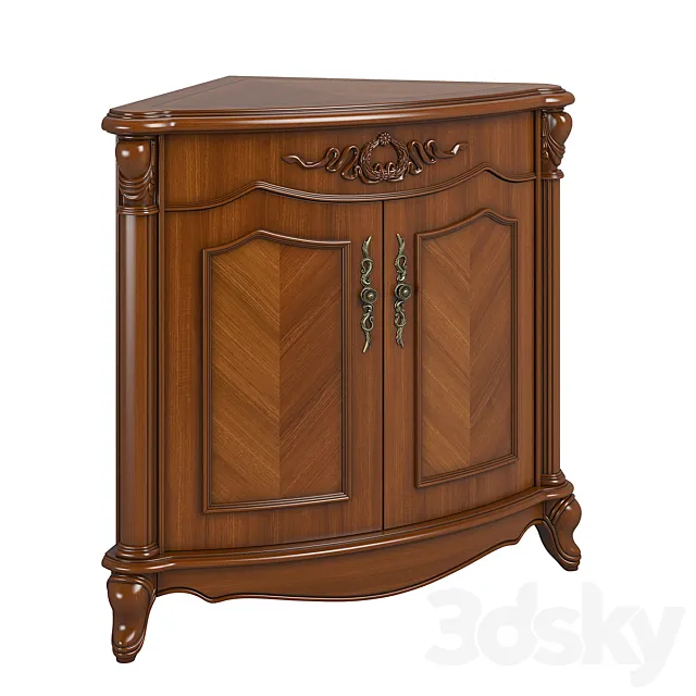 2650000_230_1_Carpenter_Low_corner_cabinet_659x659x852 3D Model