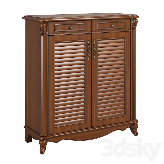 2650600_230_1_Carpenter_Shoes_cabinet_1100x450x1200 3D Model