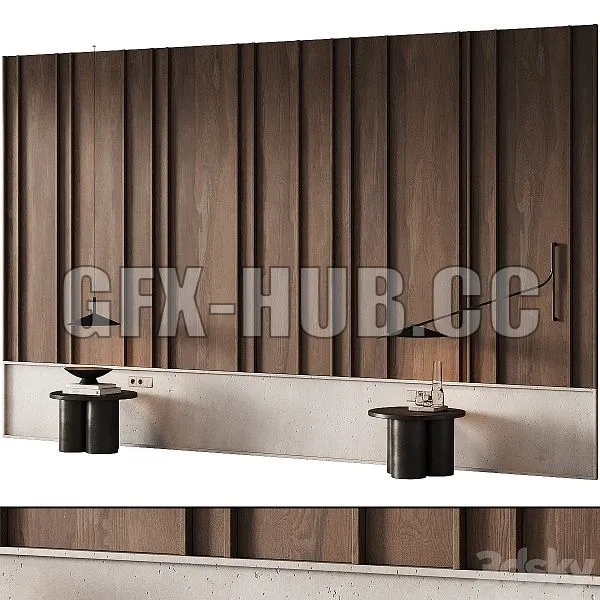 268 Wall Composition 10 3D Model