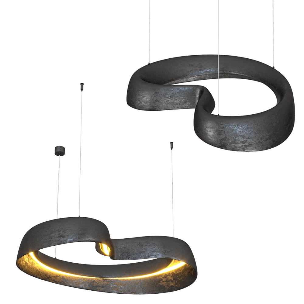 2К Светомастерская - Pendant lamp NEBULA 011 3D Model